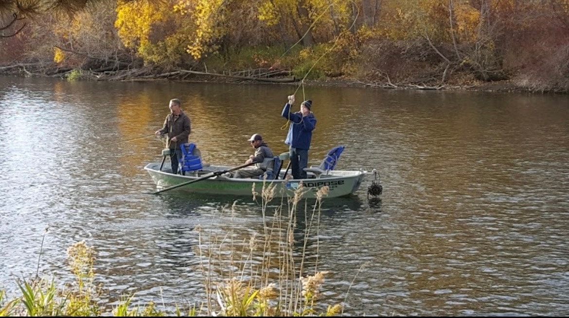 Blue Ribbon fly fishing on the Yakima River